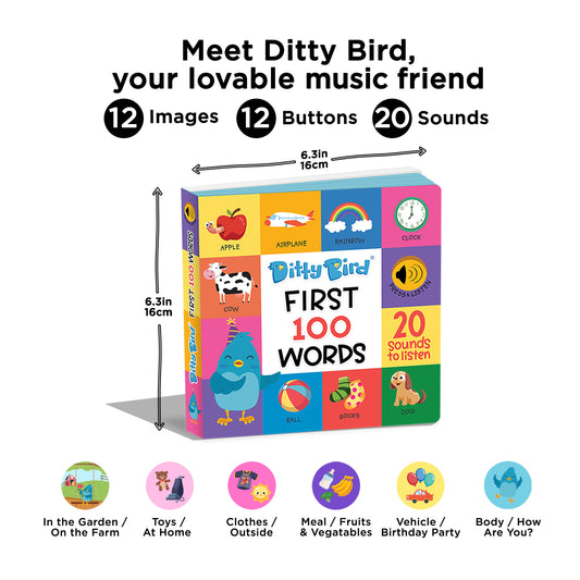 Ditty Bird (USB-C) - First 100 Words