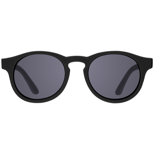 (Keyhole) Jet Black | Smoke Lenses