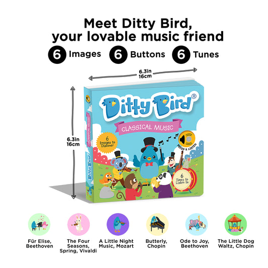 Ditty Bird (USB-C) - Classical Music