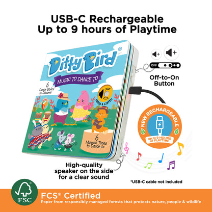 Ditty Bird (USB-C) - Music to dance to