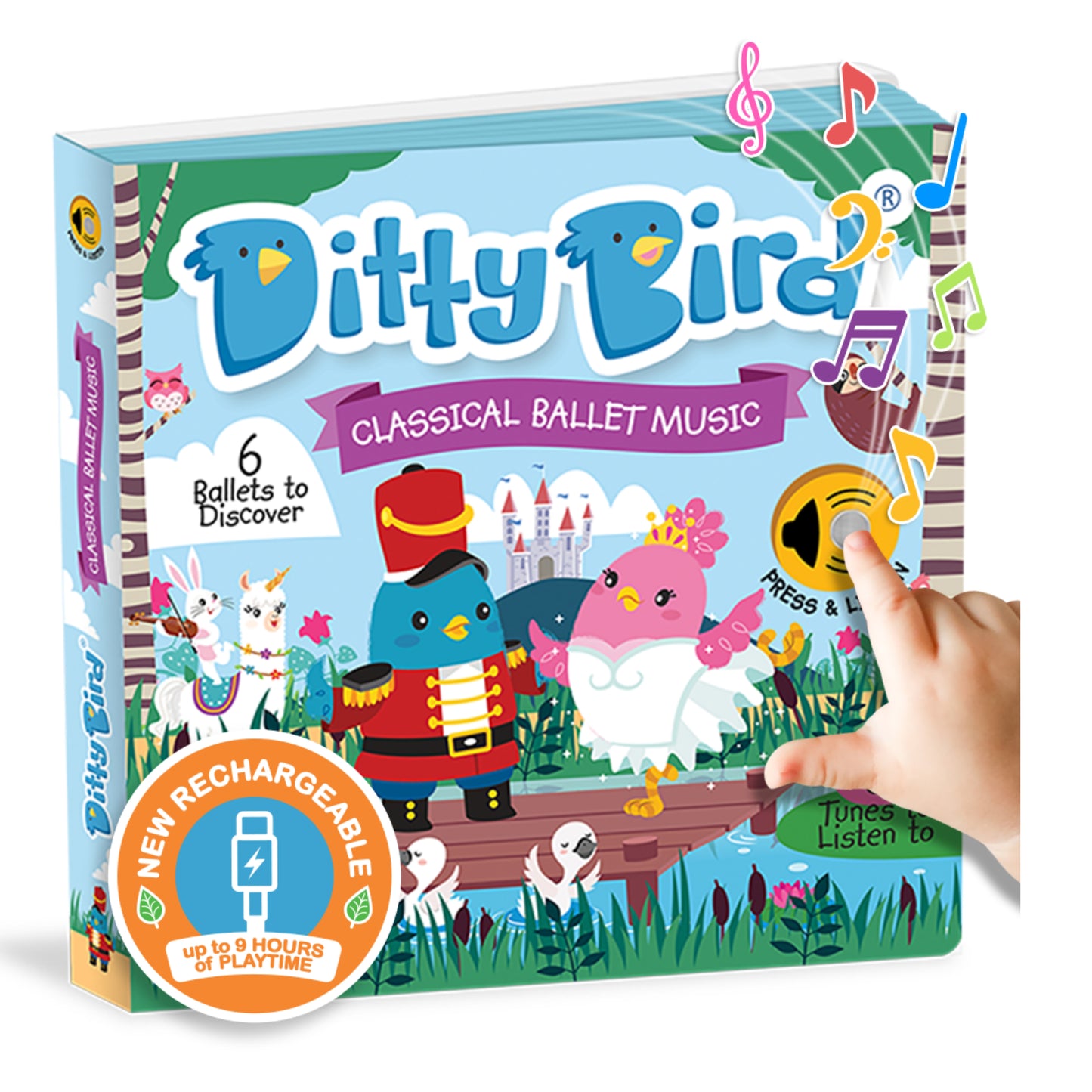 Ditty Bird (USB-C) - Classical Ballet Music