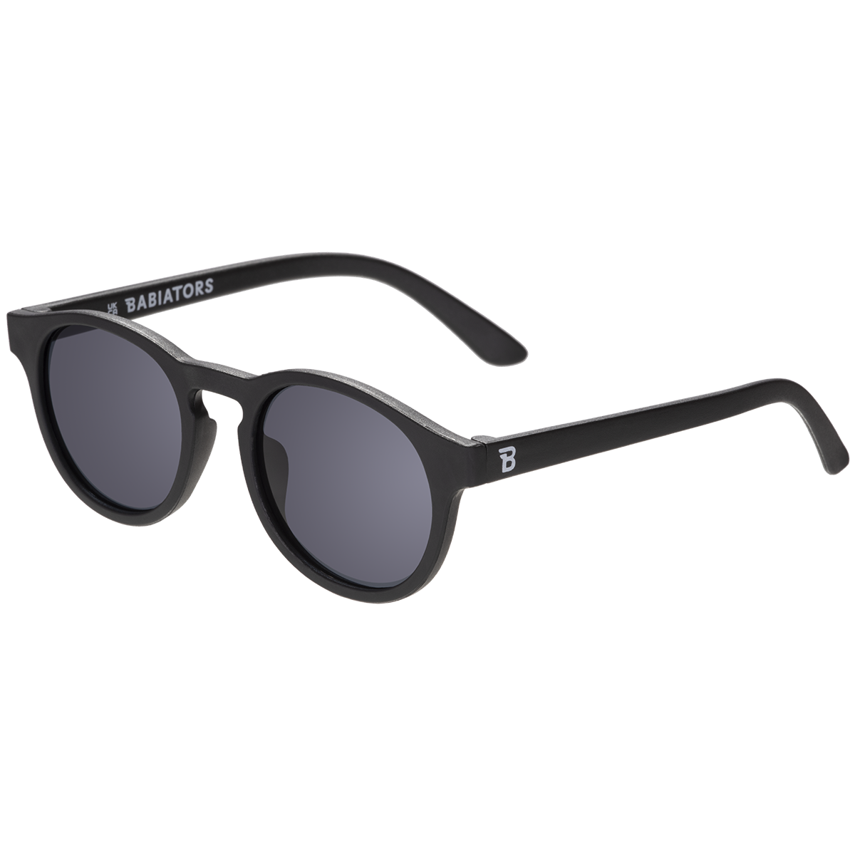 (Keyhole) Jet Black | Smoke Lenses