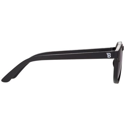 (Keyhole) Jet Black | Smoke Lenses