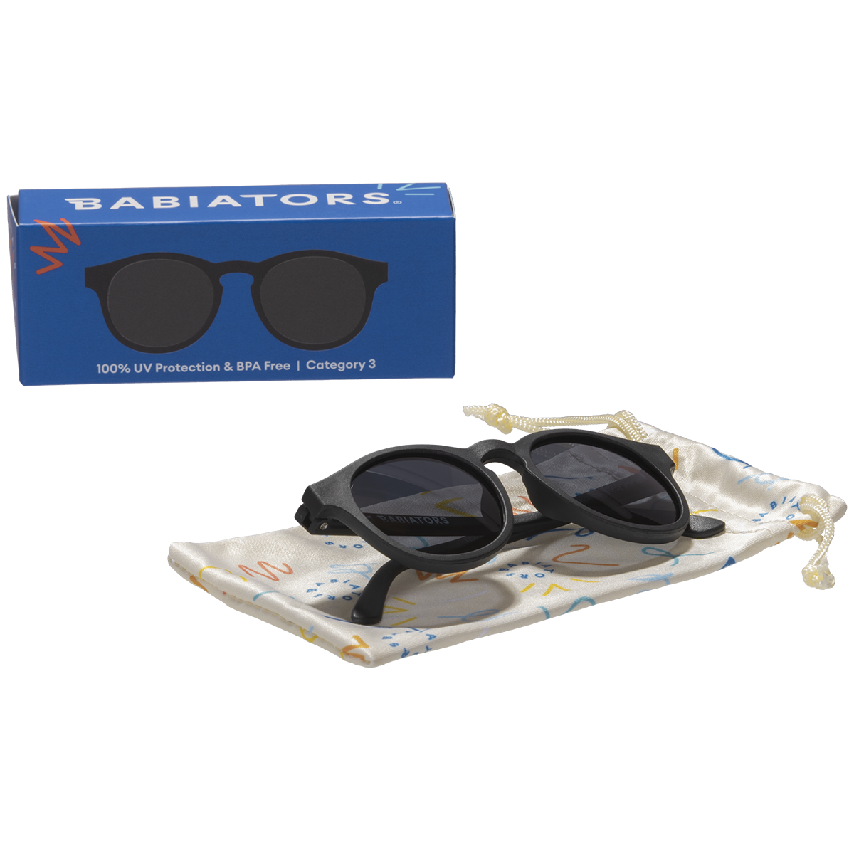 (Keyhole) Jet Black | Smoke Lenses