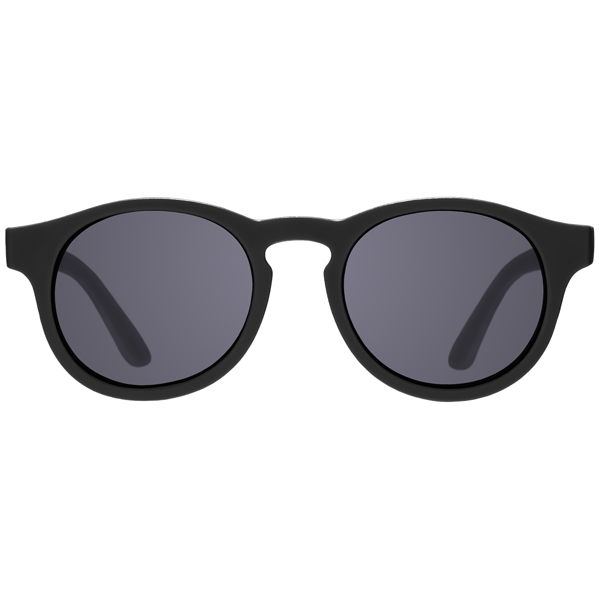 (Keyhole) Jet Black | Smoke Lenses