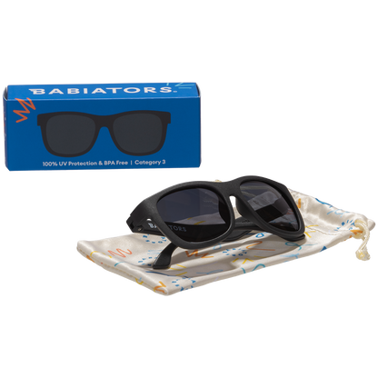 (Navigator) Jet Black | Smoke Lenses