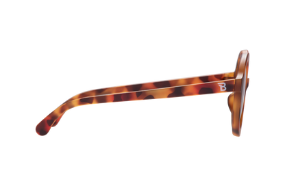 (Euro Round) Classic Tortoise | Amber Lenses