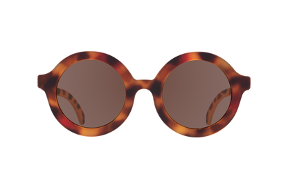 (Euro Round) Classic Tortoise | Amber Lenses