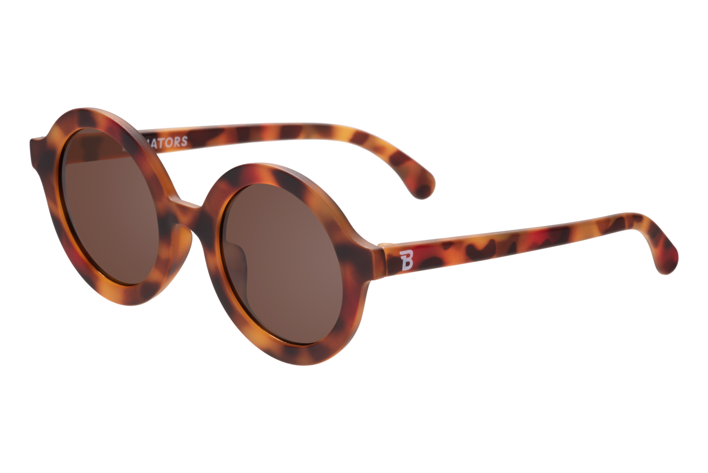(Euro Round) Classic Tortoise | Amber Lenses