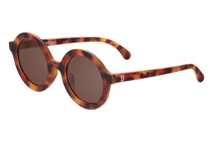 (Euro Round) Classic Tortoise | Amber Lenses
