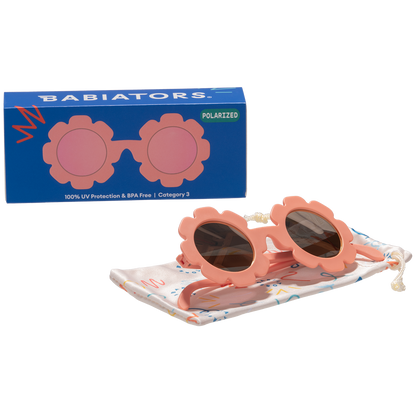 (Flower) Peachy Keen | Rose Gold Lenses [POLARIZED]