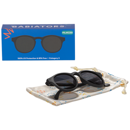 (Keyhole) Jet Black | Smoke Lenses [POLARIZED]
