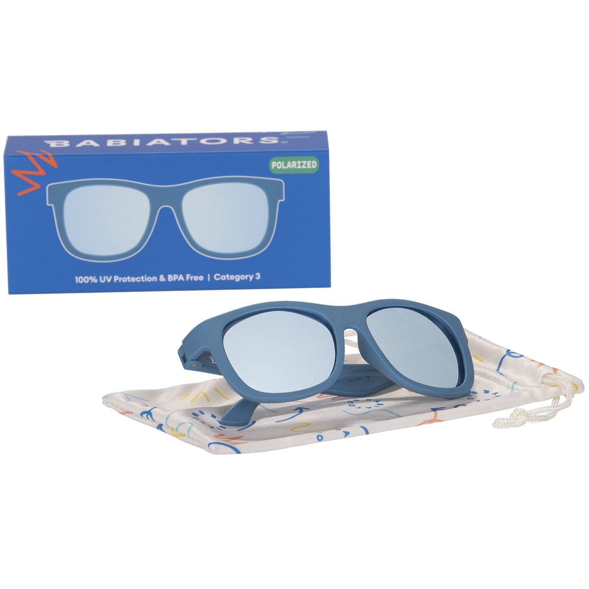(Navigator) Midnight Blue | Light Blue Lenses [POLARIZED]