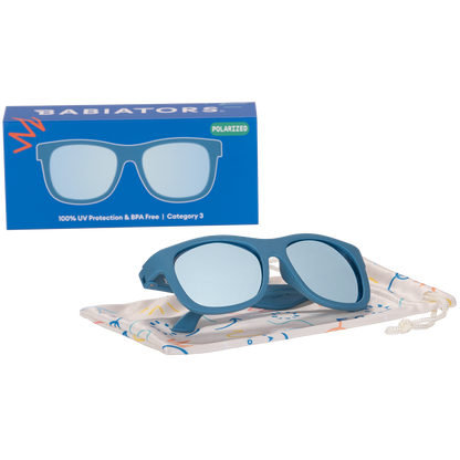 (Navigator) Midnight Blue | Light Blue Lenses [POLARIZED]